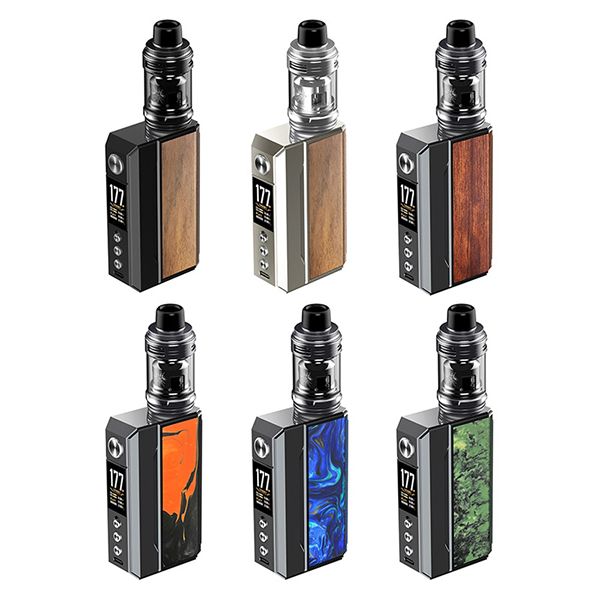Voopoo Drag 4 Starter Kit — Gun Metal + Forest Green