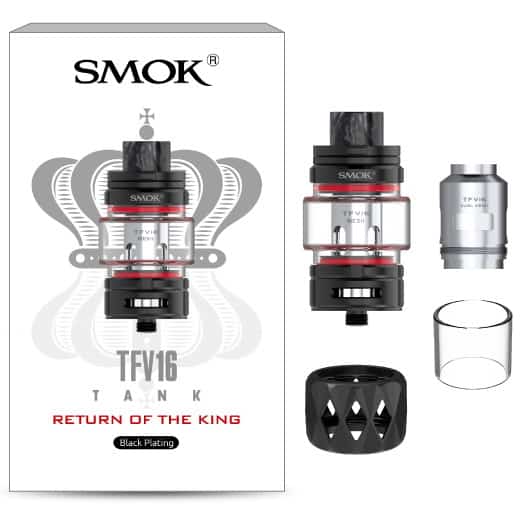 Smok TFV16 Tank — Black Plating
