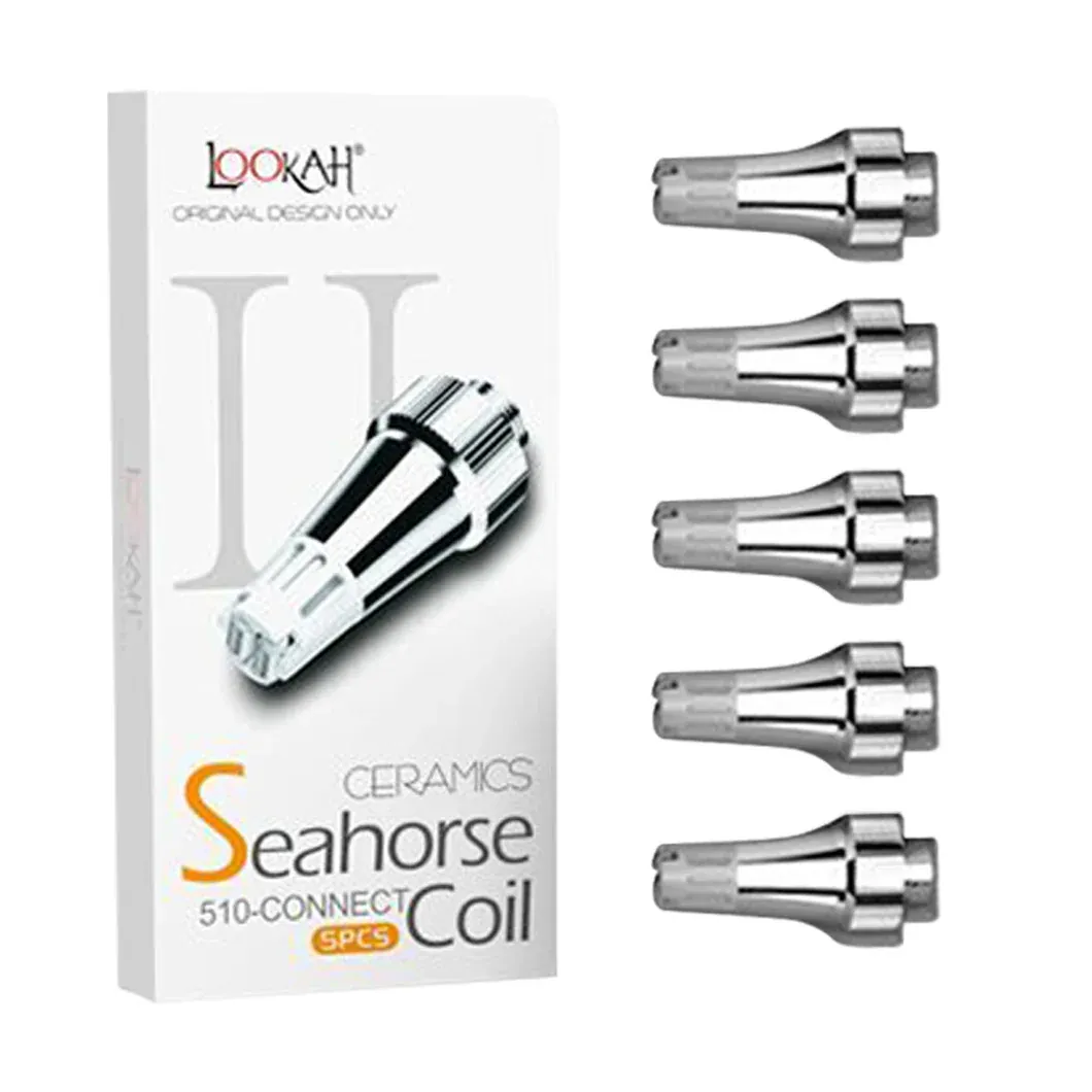 Lookah Ceramics Seahorse Coil | 5 Pcs