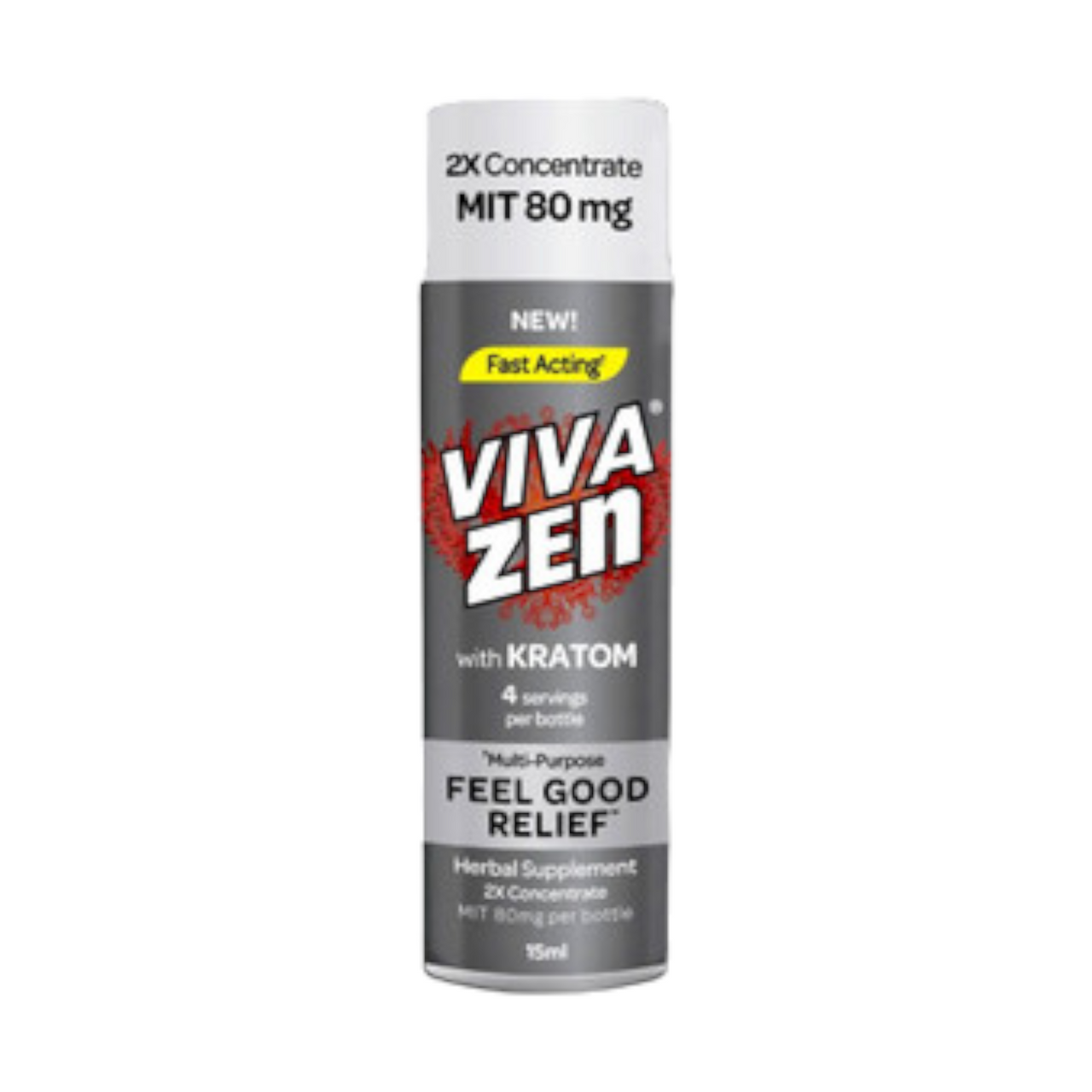 Viva Zen with kratom 2X Concentrate MIT 80mg