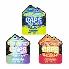 CAPS Magic Mushroom + Hemp Extract Belts | 5000mg 10 Ct — Breezeberry