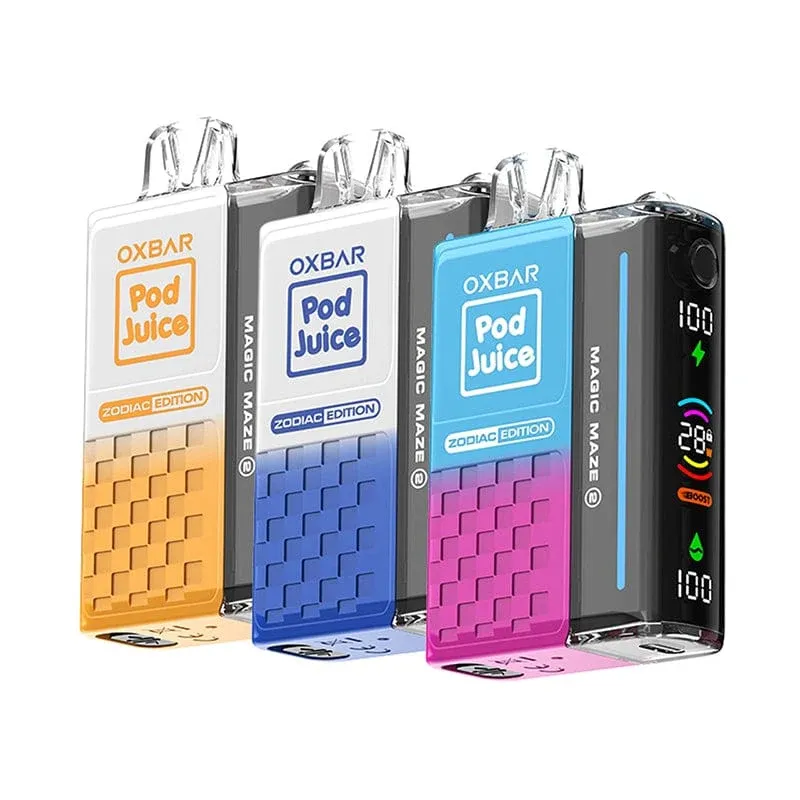 Pod Juice x Oxbar Magic Maze 2.0 Zodiac Edition 30K Puffs 5 Nicotine