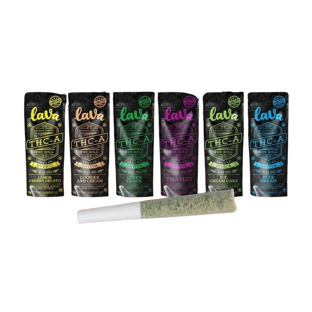 Lava Exotic Hemp THCA Pre-Rolls | 4.5g