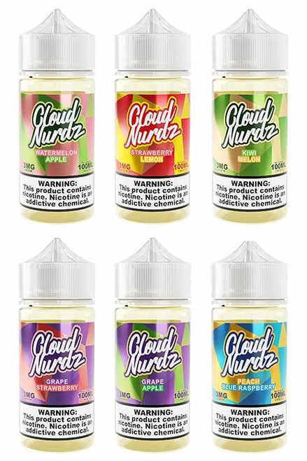 Cloud Nurdz Freebase E-Liquid 100mL