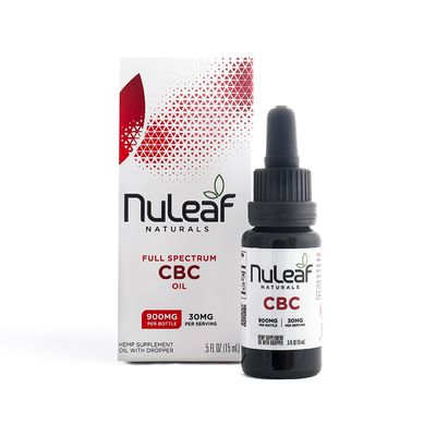 NuLeaf Naturals CBC Oil | Hemp Supplement Oil with Dropper
