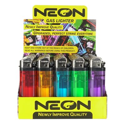Neon Newly Improved Quality Lighter |  Assorted