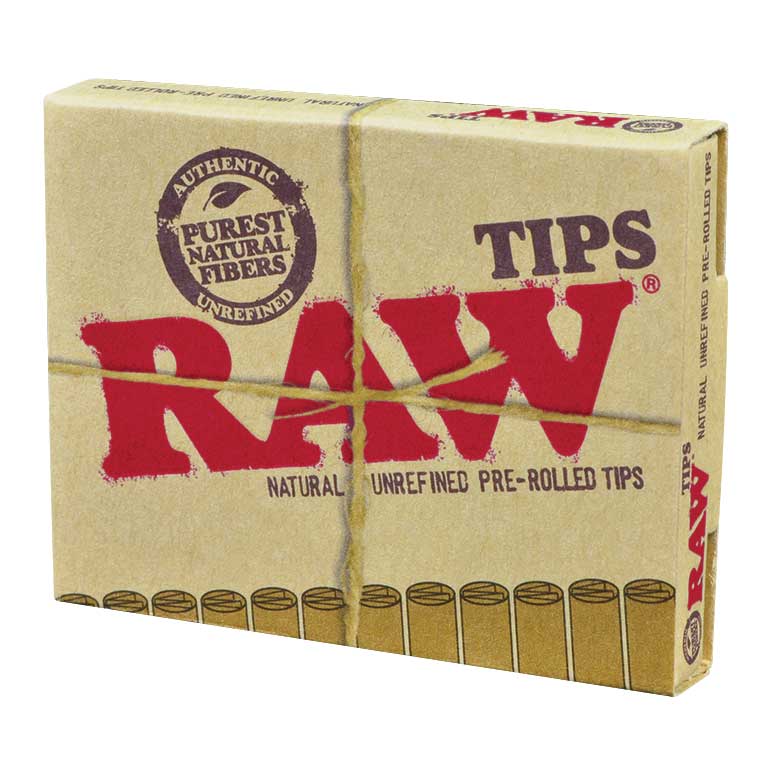 RAW Authentic Pre-Rolled Tips