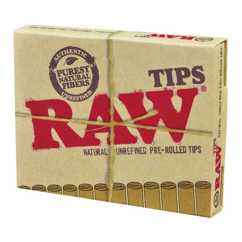 RAW Authentic Pre-Rolled Tips