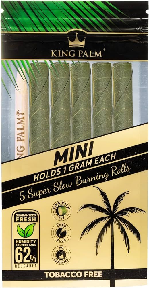 King Palm Mini 2 Super Slow Burning Rolls | Hold 1g Each