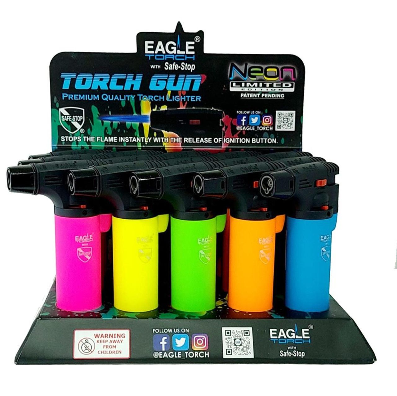 Eagle Torch with Safe-Stop Neon Limited Edition