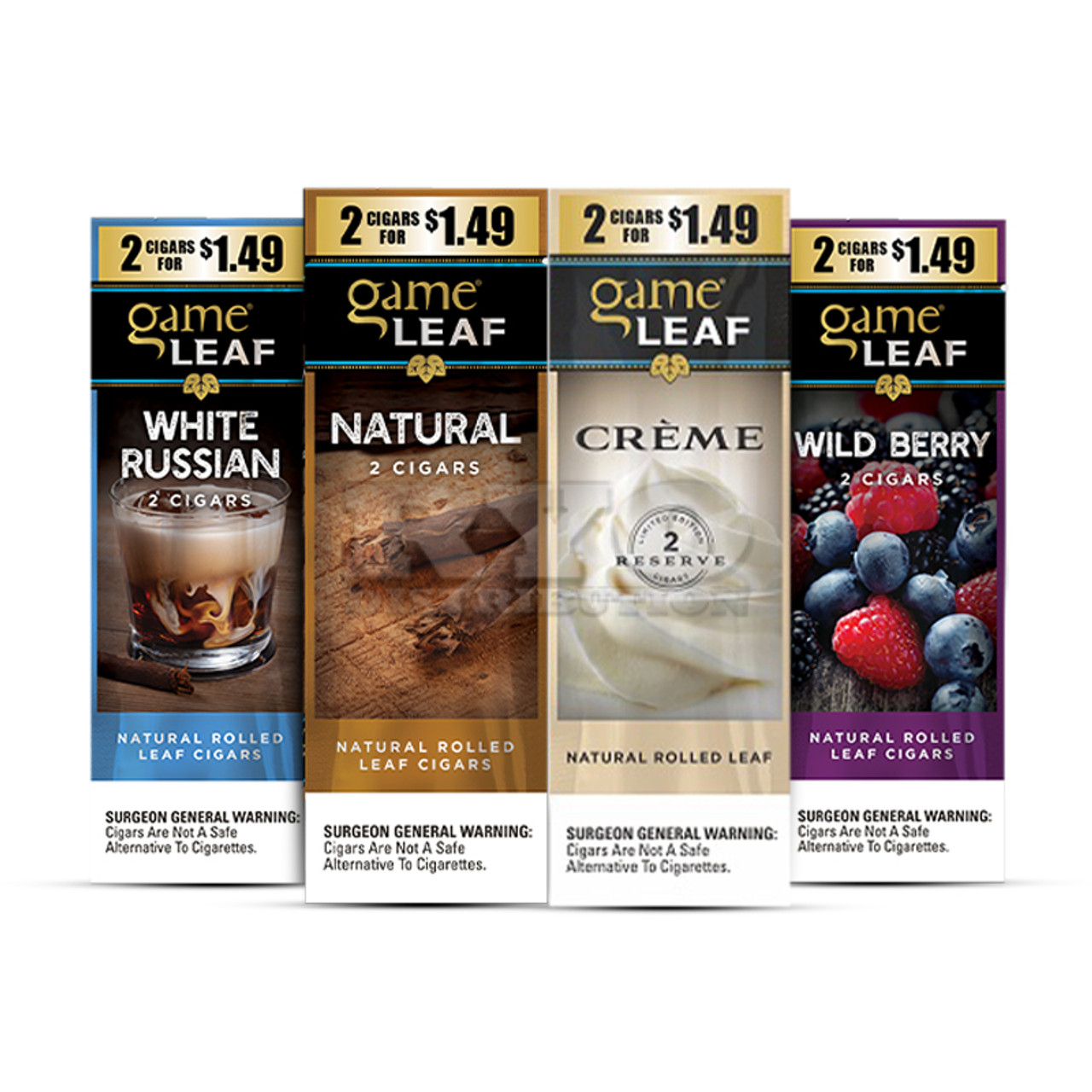 Game Leaf 2 Cigars — Crème