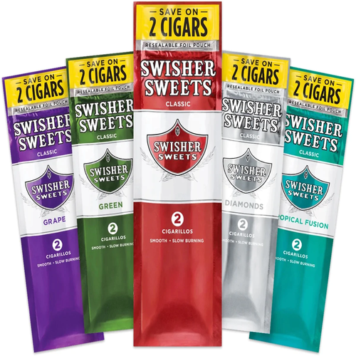 Swisher Sweets Classic 2 Cigarillos — Banana Smash