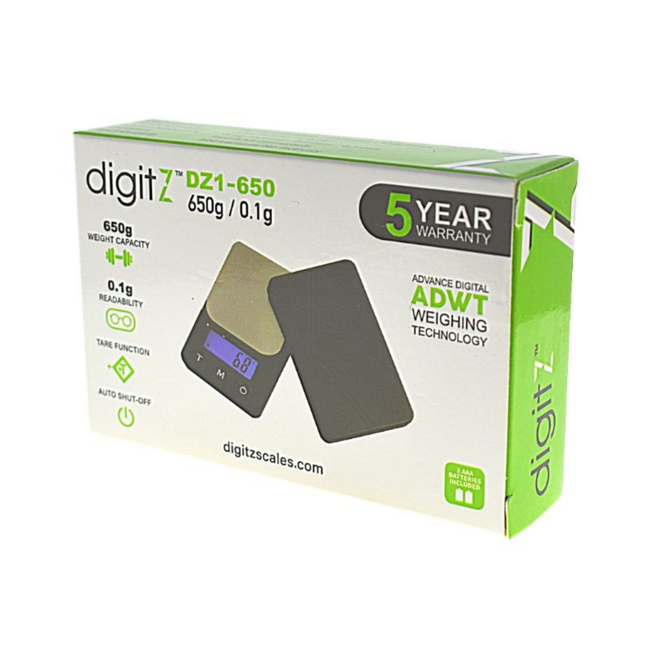 Digitz Scale | DZ1-MINI 650g/0.1g