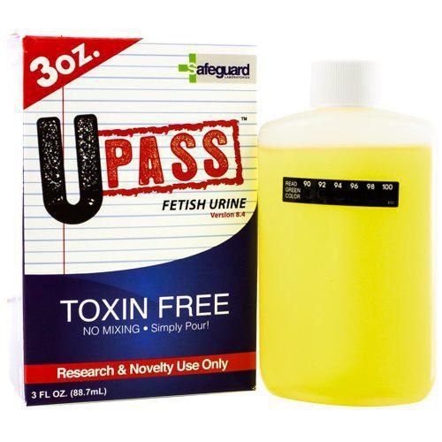 U Pass Fetish Urine Ver. 8.4 Toxin Free 3oz by Safeguard Laboratories