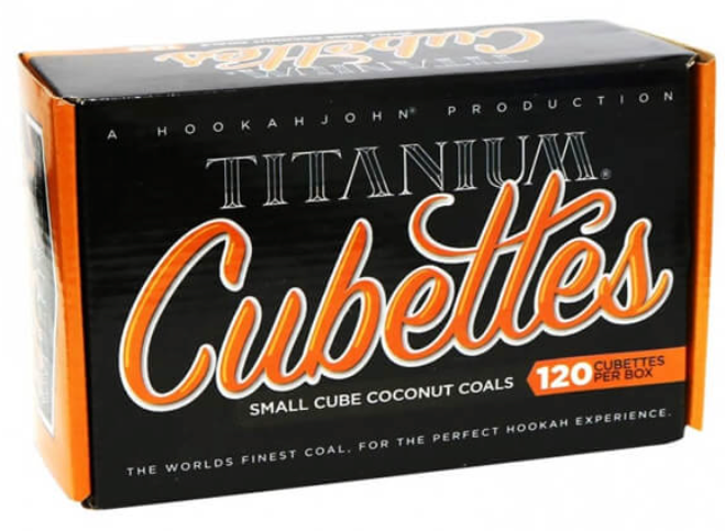 Titanium Flats Charcoal Cubettes