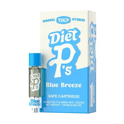 Pushin P’s Diet THC-P &amp; 500 Mg HHC Cartridge | 1g