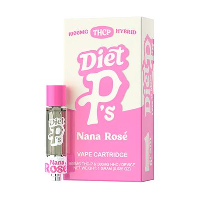 Pushin P’s Diet THC-P &amp; 500 Mg HHC Cartridge | 1g