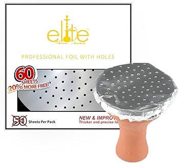 Elite by Badshah Professional Aluminum Foil with Holes | 60 Count