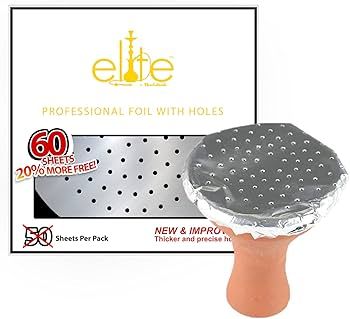 Elite by Badshah Professional Aluminum Foil with Holes | 60 Count
