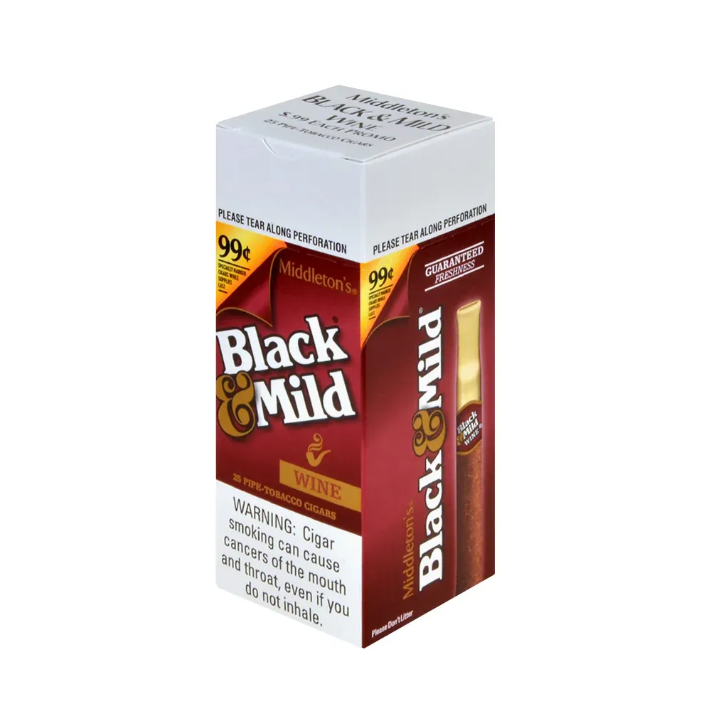 Black &amp; Mild Wood Tip | Wine