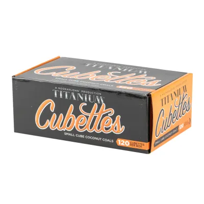 Titanium Coconut Coals | A Hookah John Production