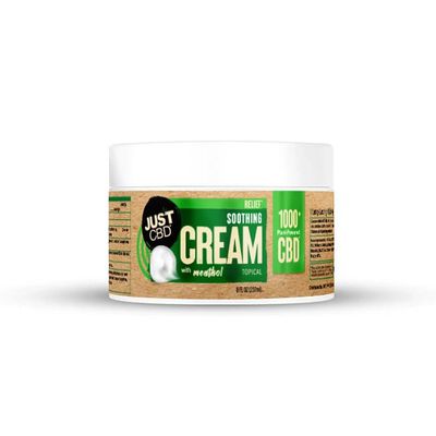 Just CBD Extra Strength Pain Freeze with Menthol Cream | 1000mg | 8 fl oz (237mL)