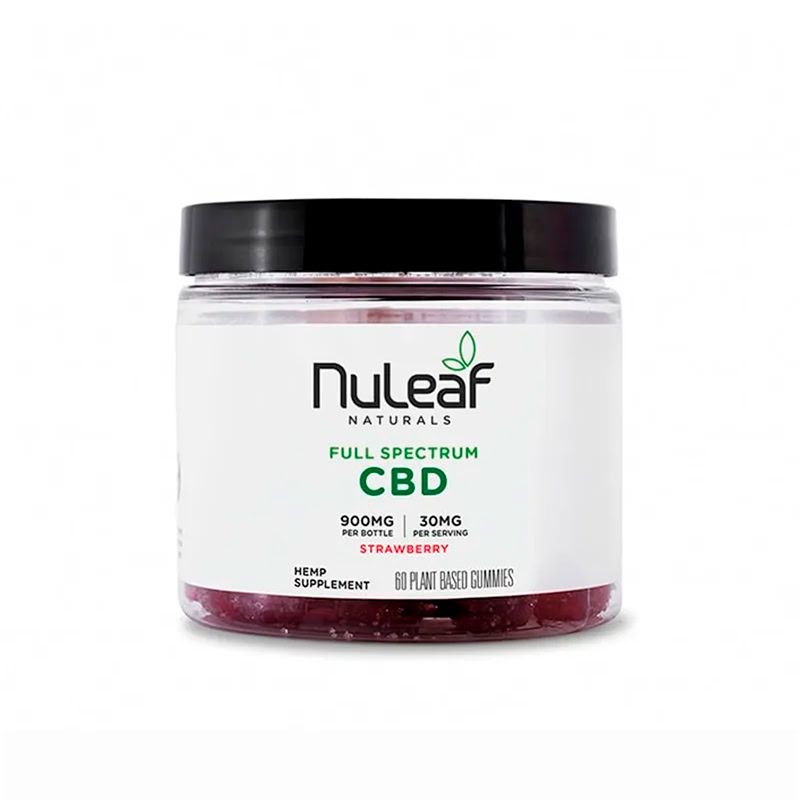 Nuleaf Naturals Full Spectrum CBD Gummies | 900mg 60ct | 15mg/unit