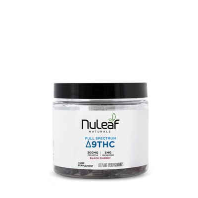 Nuleaf Naturals Delta 9 THC Gummies | 300mg 60ct