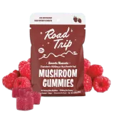 Road Trip Amanita Muscaria Blend Mushroom Gummies Raspberry Flavor 8 Ct