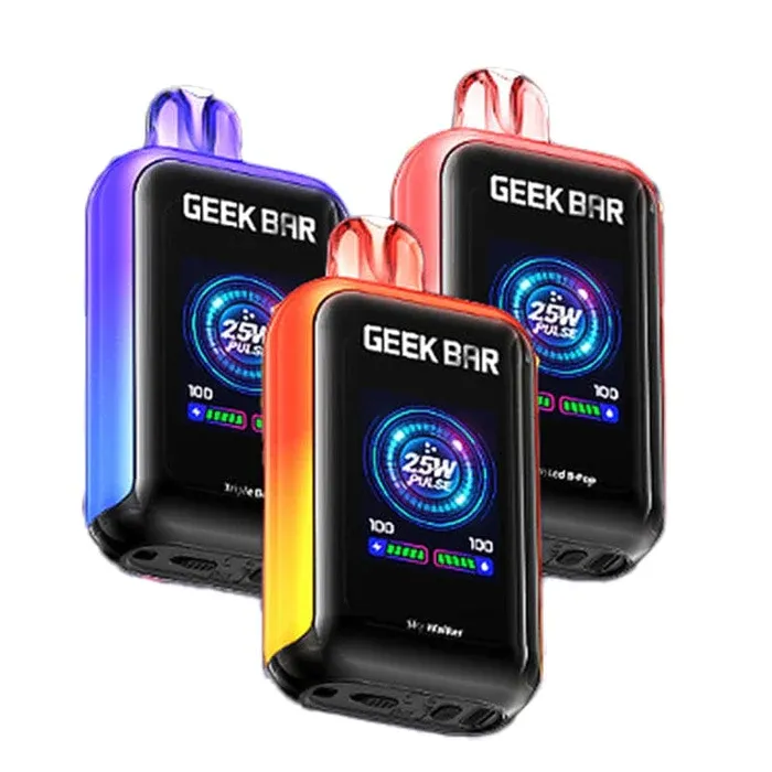 Geek Bar Skyview Up to 25K Puffs | World's First  1.8in Smart Screen | 5% Nicotine — Blue Razz Ice