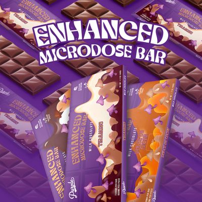 Purple Enhanced Microdose Chocolate Bar | 7200mg