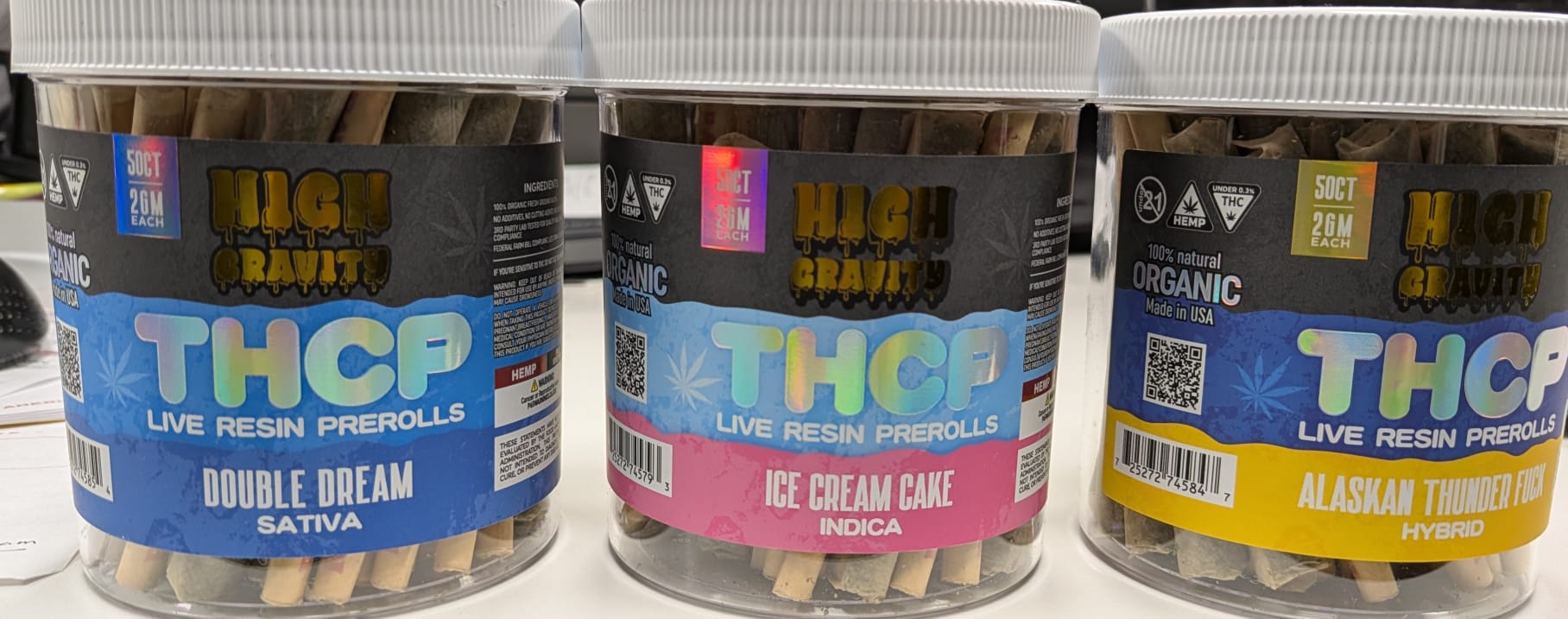 High Gravity THC-P l Joints