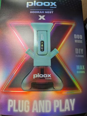 Ploox Nest x Instant Setup Portable Hookah l 12 Inch