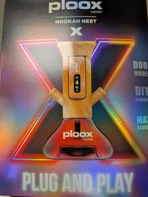 Ploox Nest x Instant Setup Portable Hookah l 12 Inch