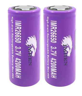 Imren 26650 Battery | Purple 4200mah (MAX60A)