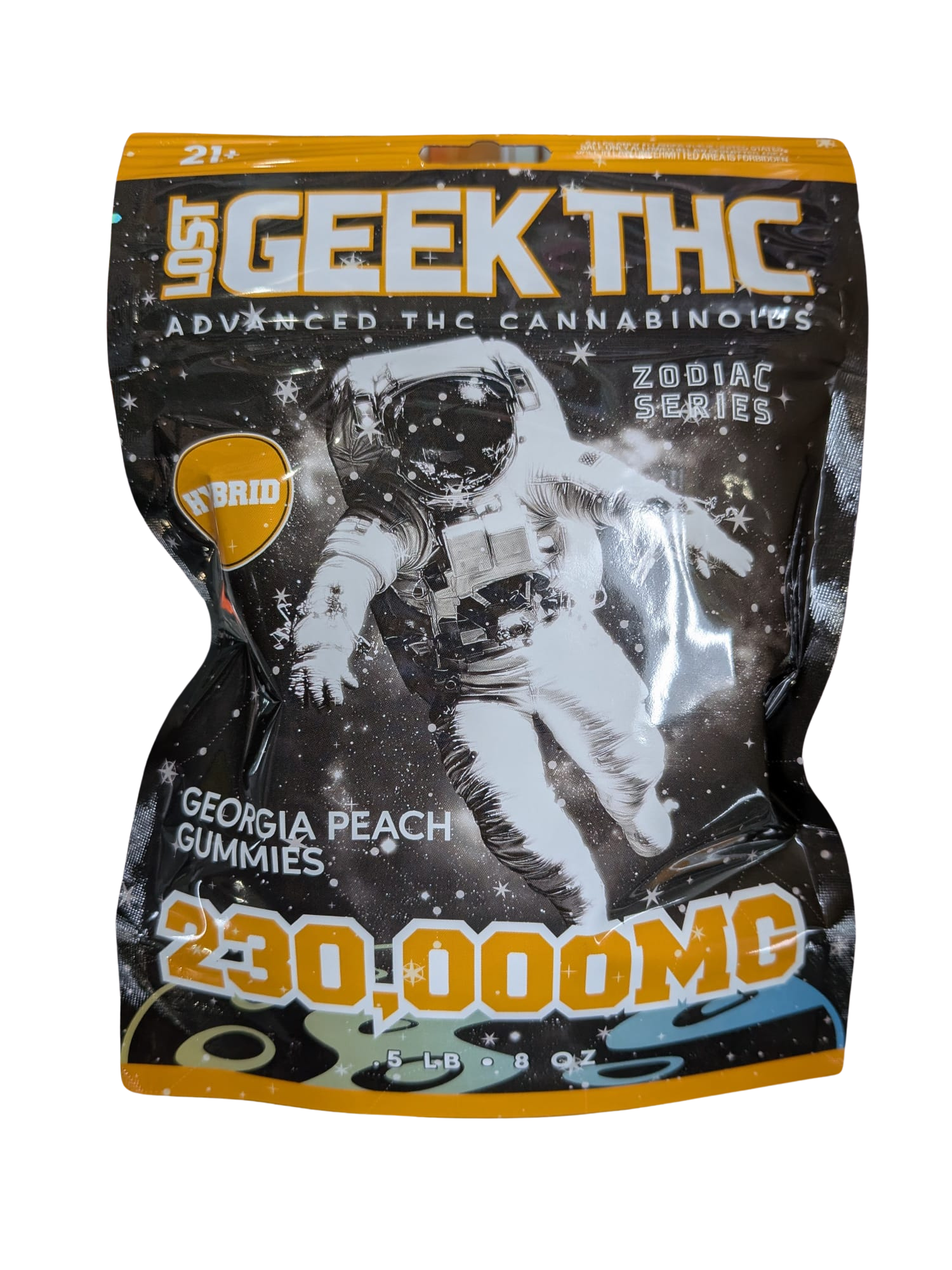Lost Geek THC l 230,000 MG l .5LBs — Applelicious Gummies (Indica)
