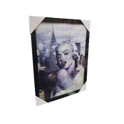 Lenticular Wall Art Prints 3D Picture Poster | Monroe