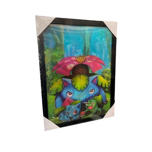 Lenticular Wall Art Prints 3D Picture Poster | Anime Pokeman
