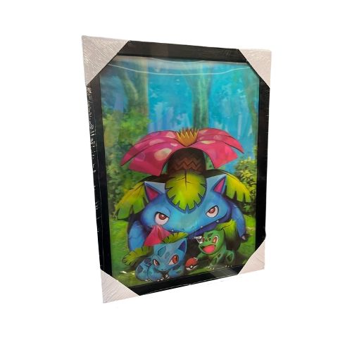 Lenticular Wall Art Prints 3D Picture Poster | Anime Pokeman