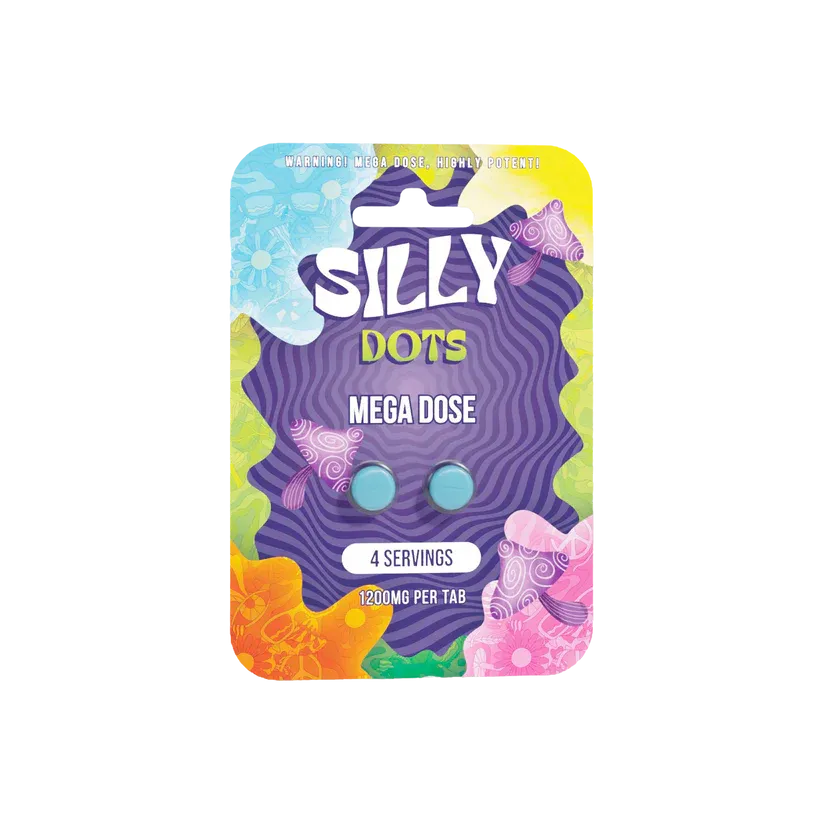 Purple Silly Dots Mega Dose | 1200mg per Tab