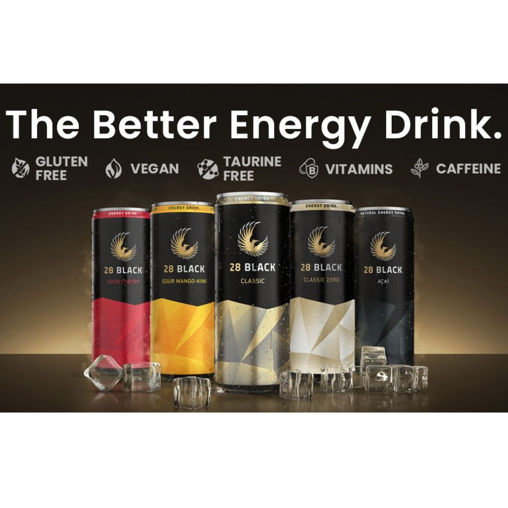 28 Black Energy Drink — Acaí