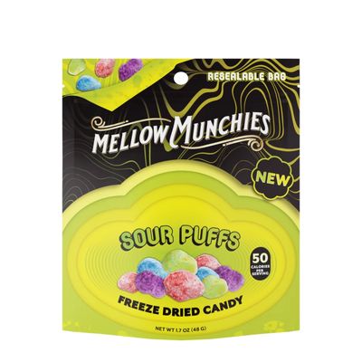 Mellow Munchies Freeze Dried Candy | Sour Puffs