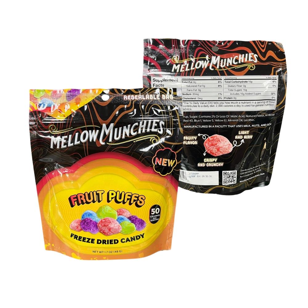 Mellow Munchies Freeze Dried Candy | Fruity Puffs