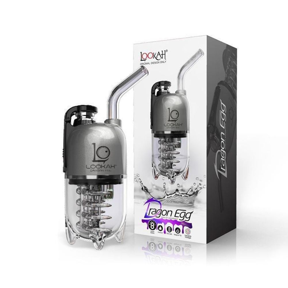 Lookah Dragon Egg E-Rig Bubbler 950mAh — Gray