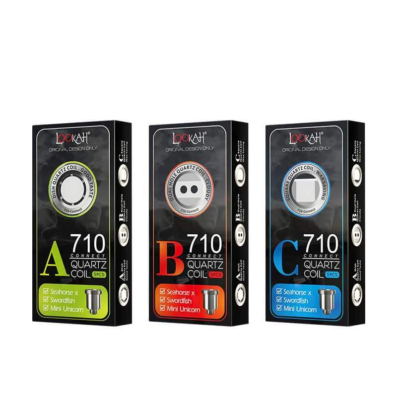 Lookah 710 Connect Quartz Coil | 5pcs