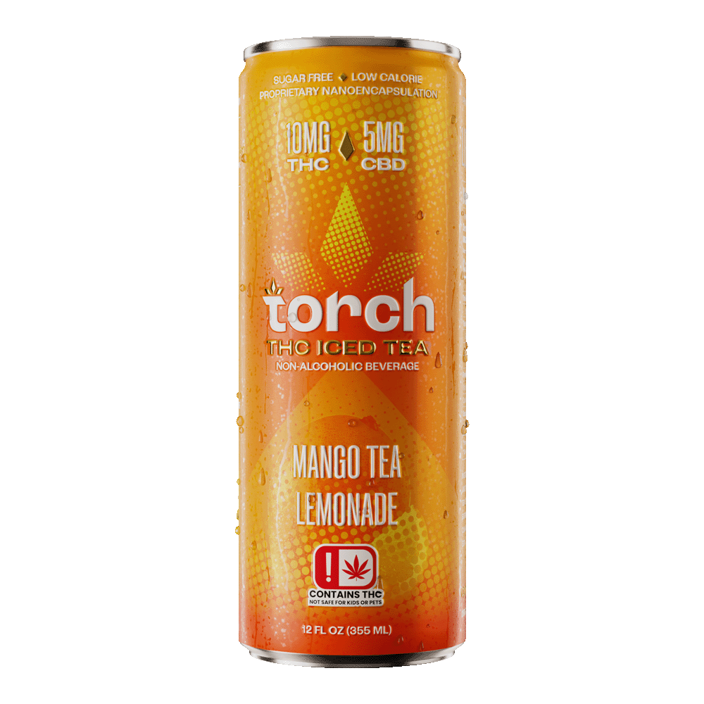 Torch Seltzer | THC 10MG & CBD 5MG — Lemonade Iced Tea