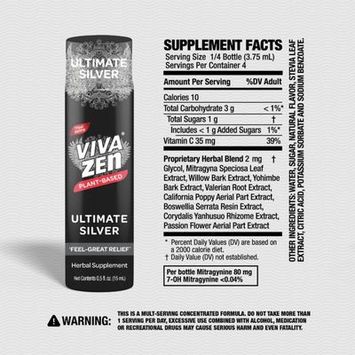 Viva Zen 2X Concentrate | KR MIT 80mg | Ultimate Silver