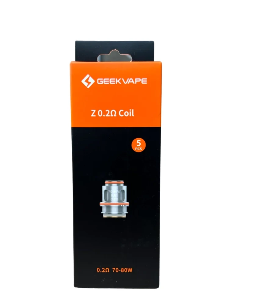 GeekVape Z Series  Coil | 5 Pcs, Choose a Pod: Z 0.2 OHM (70-80W)