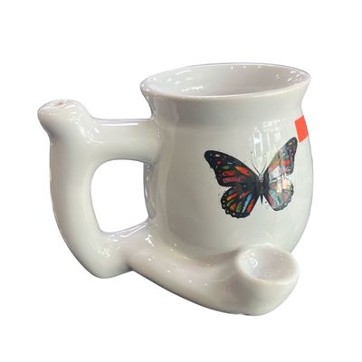 Assorted Designs Ceramic Mug Waterpipe | 7 inch