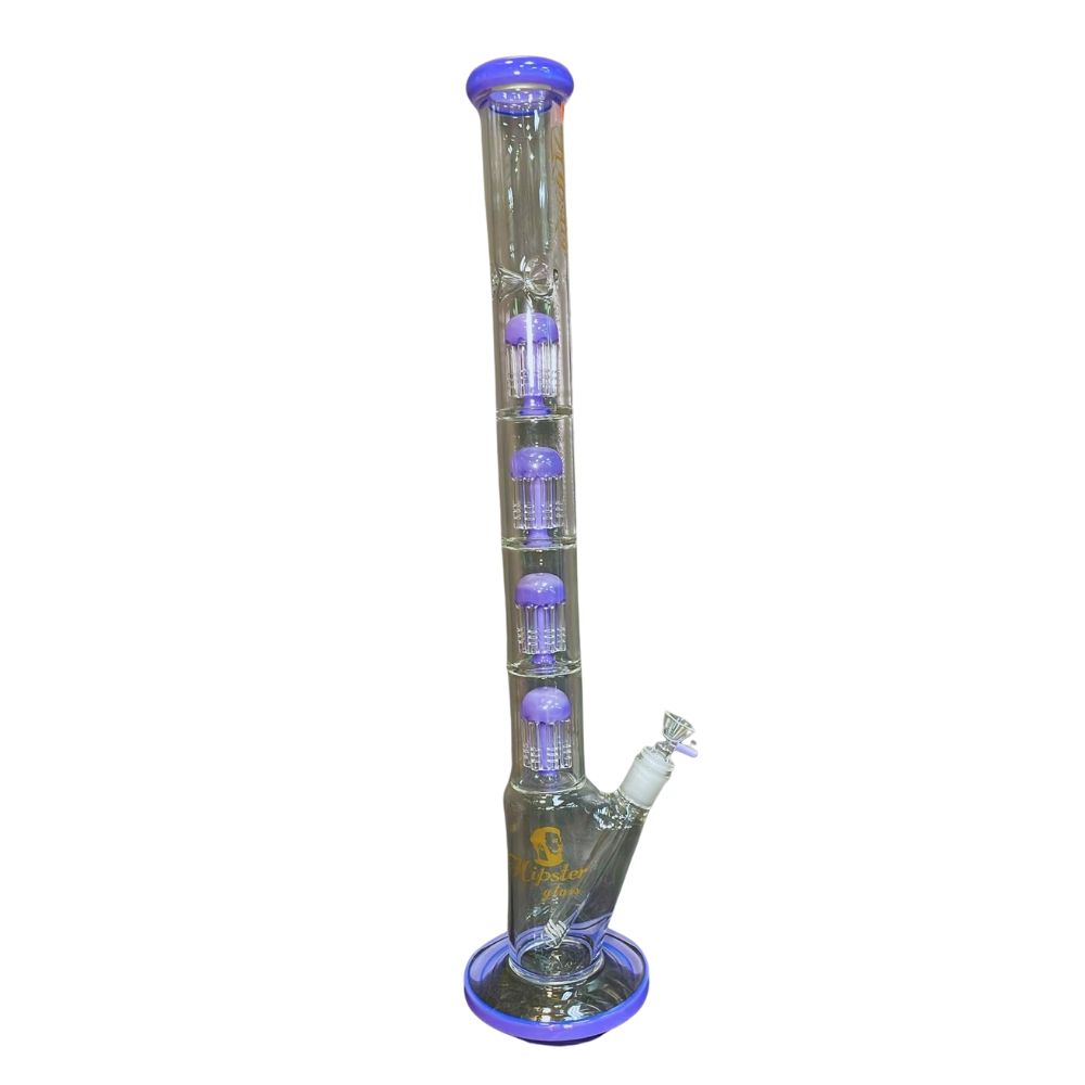 Hipster Waterpipe 25&quot; 4 tier tree arm